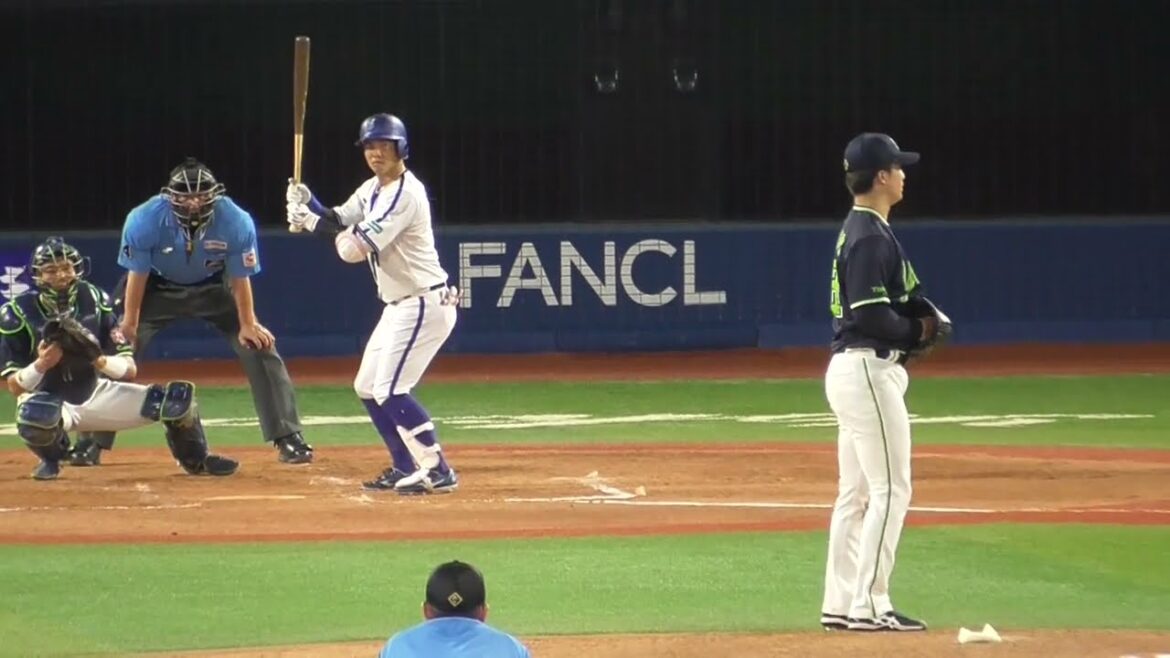 2024年7月2日  東京ヤクルト戦  桑原 将志 選手の第3打席