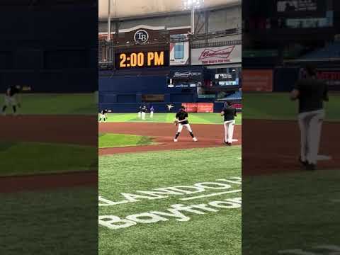 Amed Rosario makes a great play during pregame infield practice #shorts Amed Rosario makes a great play during pregame infield practice #shorts