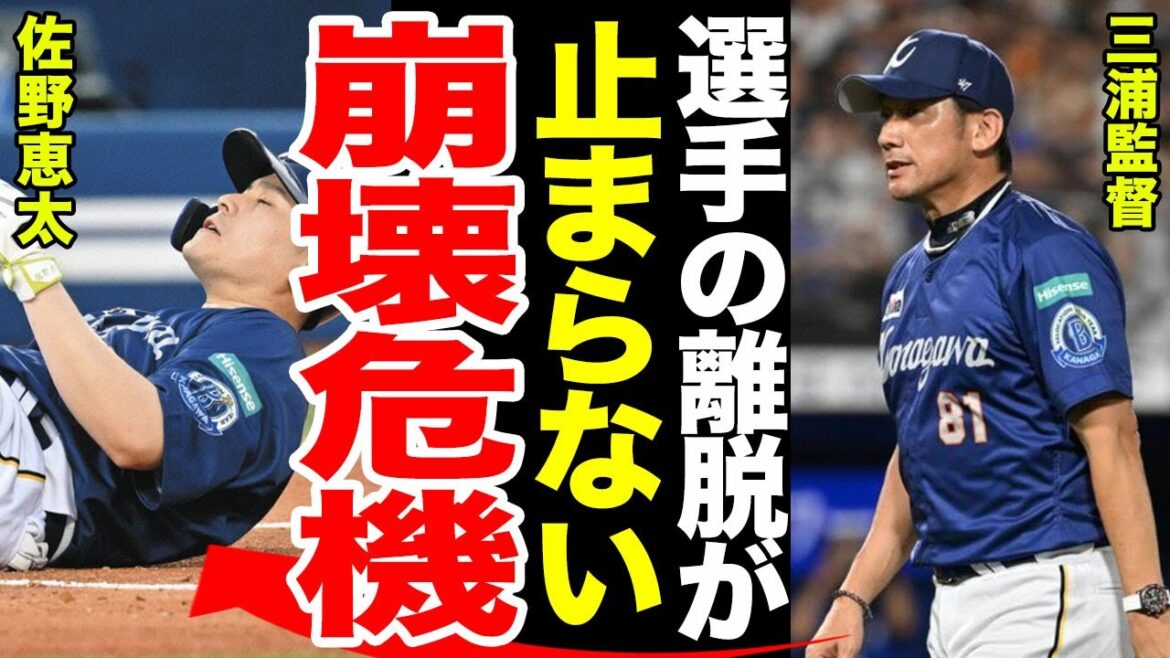 【崩壊】DeNAの佐野恵太が死球負傷…登録抹消、移籍でDeNAが崩壊間近…三浦監督が語った今後の方針に一同驚愕!!【プロ野球】 【崩壊】DeNAの佐野恵太が死球負傷…登録抹消、移籍でDeNAが崩壊間近…三浦監督が語った今後の方針に一同驚愕!!【プロ野球】
