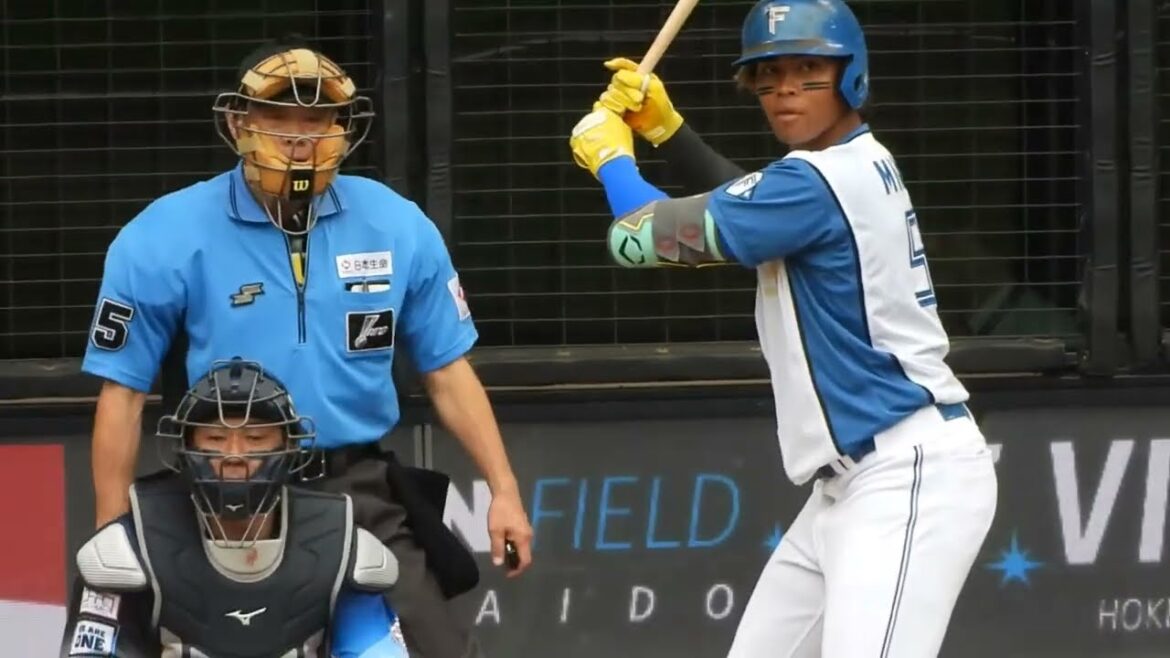 水谷瞬がチャンスを作るも万波中正、レイエスの貧打に悲しむ北海道日本ハムファイターズ エスコンフィールド北海道