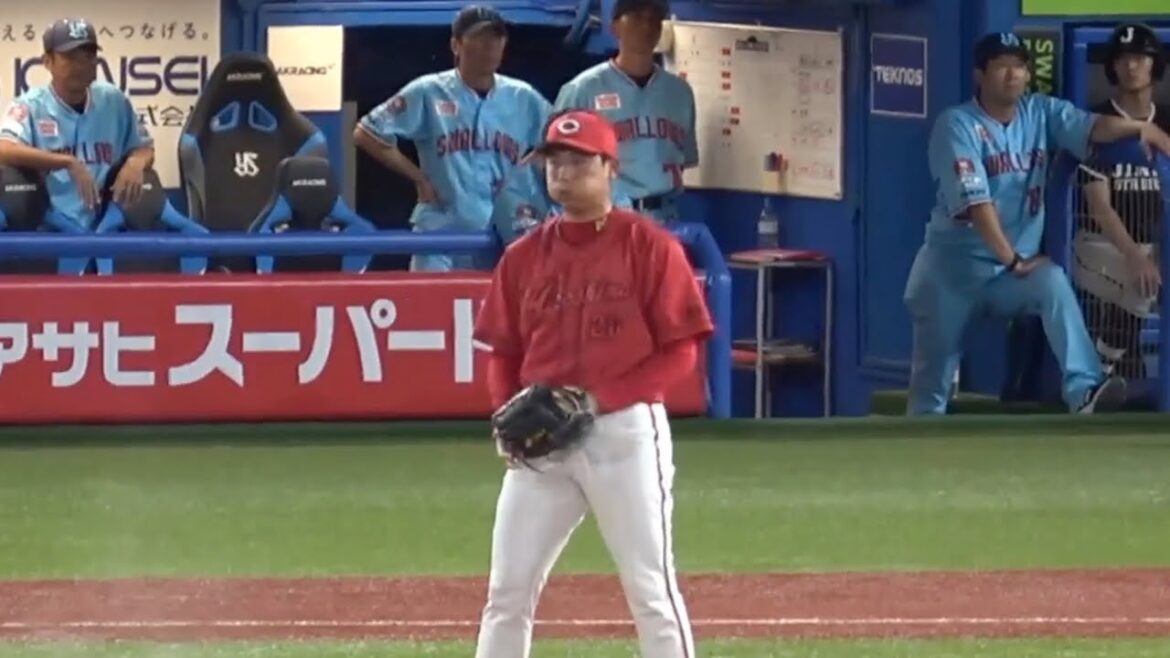 広島カープvsヤクルトスワローズ現地観戦ハイライト！ヤクルトが長岡選手のサヨナラタイムリーで勝利！広島4-5× 明治神宮球場 2024年7月28日