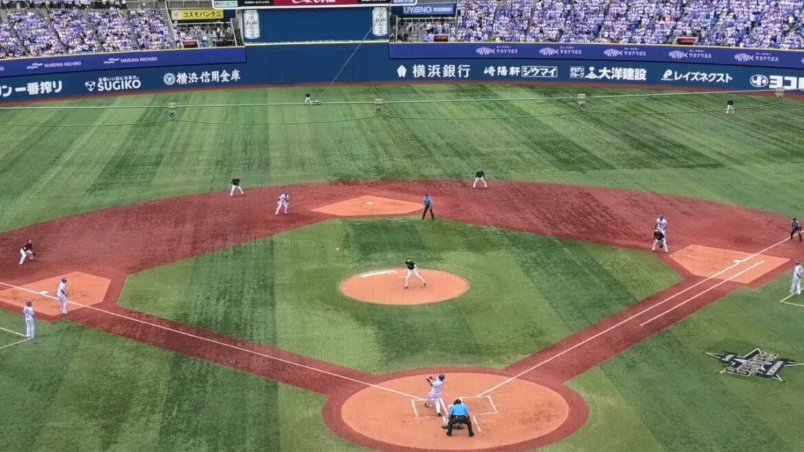 和田毅、DeNA牧秀悟 から満塁ホームランを浴びる～2024.6.9(横浜スタジアム)