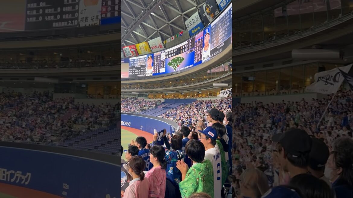 アンダ〜🔥アンダ〜🔥幹也❤️‍🔥 🎺 2024.7.14阪神戦 延長10回2-6負け💦ナゴヤドーム📣サンデー松葉 #阪神 #中日 #ドラゴンズファン