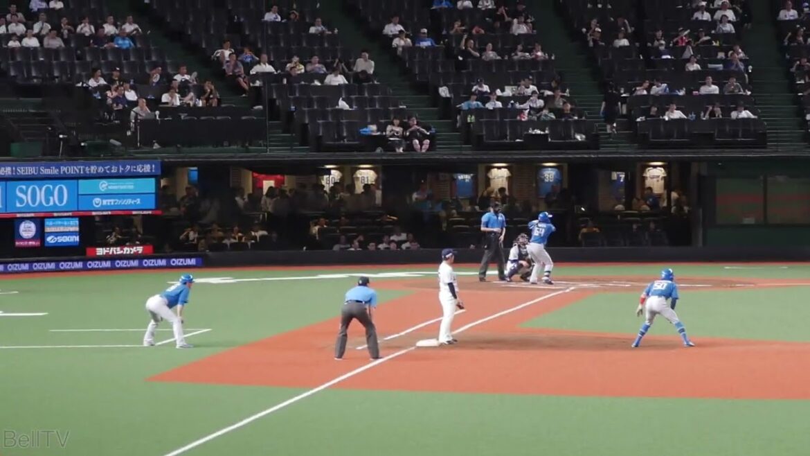 2024.7.10 北海道日本ハムファイターズ 五十幡亮太 盗塁