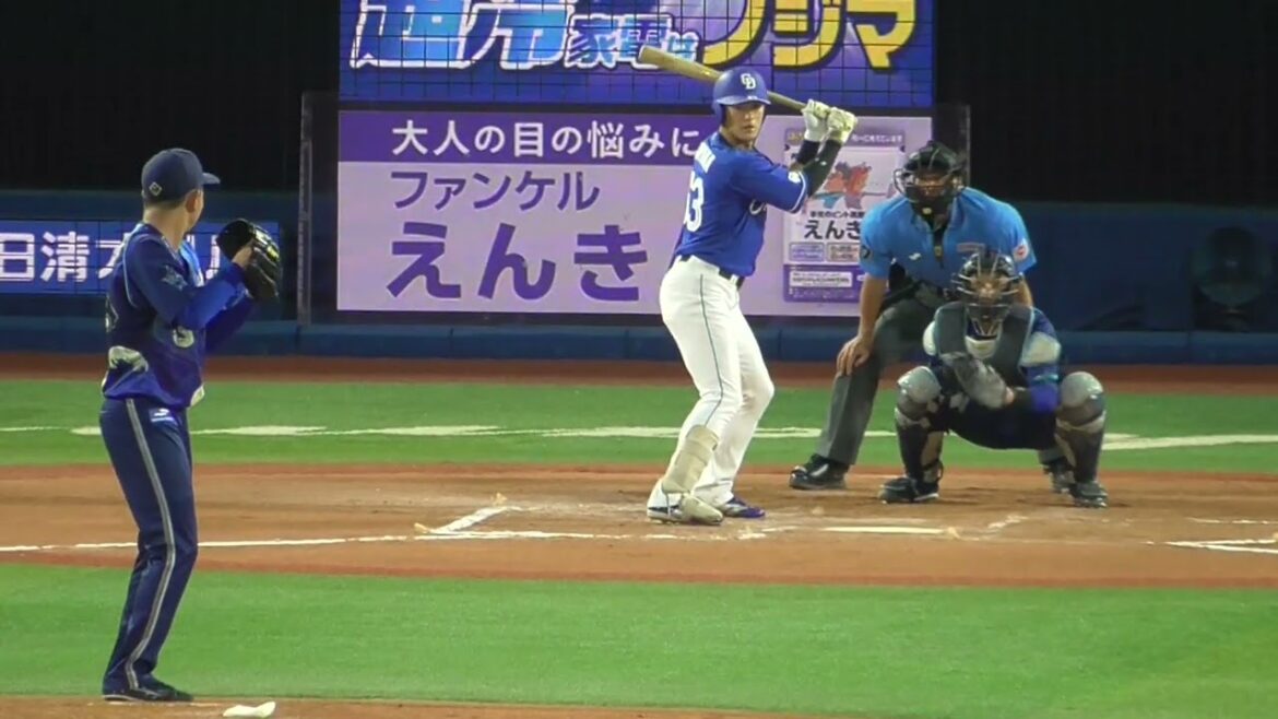 2024年7月9日・中日戦 6回表 板山選手の第3打席
