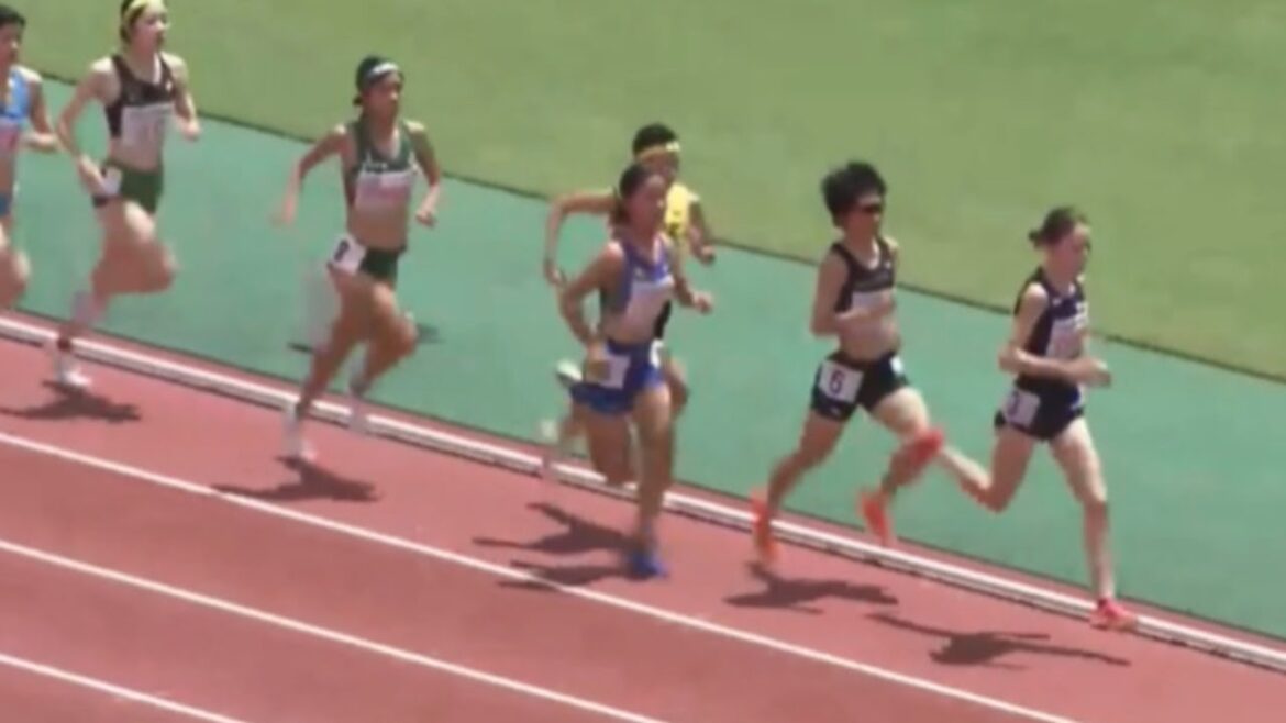 久保凛×ドルーリー朱瑛里  女子800ｍ予選  福岡インターハイ陸上2024