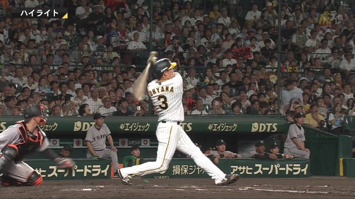 【ハイライト】阪神vs巨人【2024/7/30Ｔ－G】