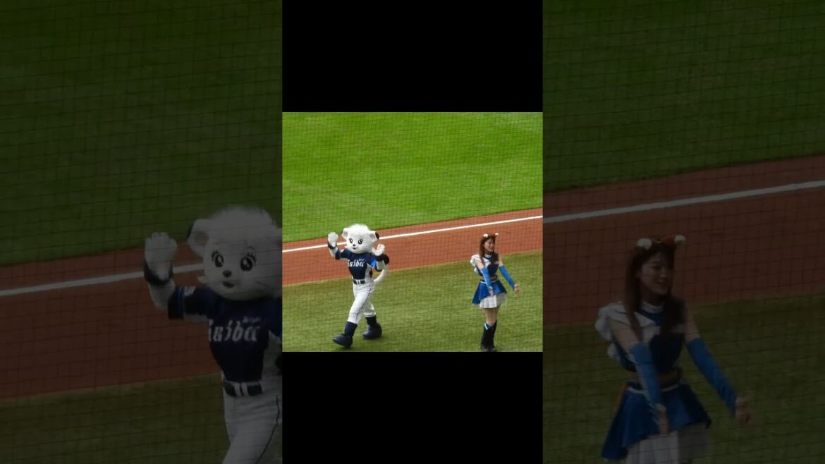 【20240727】ライナ　きつねダンス #プロ野球 #西武ライオンズ #ファイターズガール #北海道日本ハムファイターズ