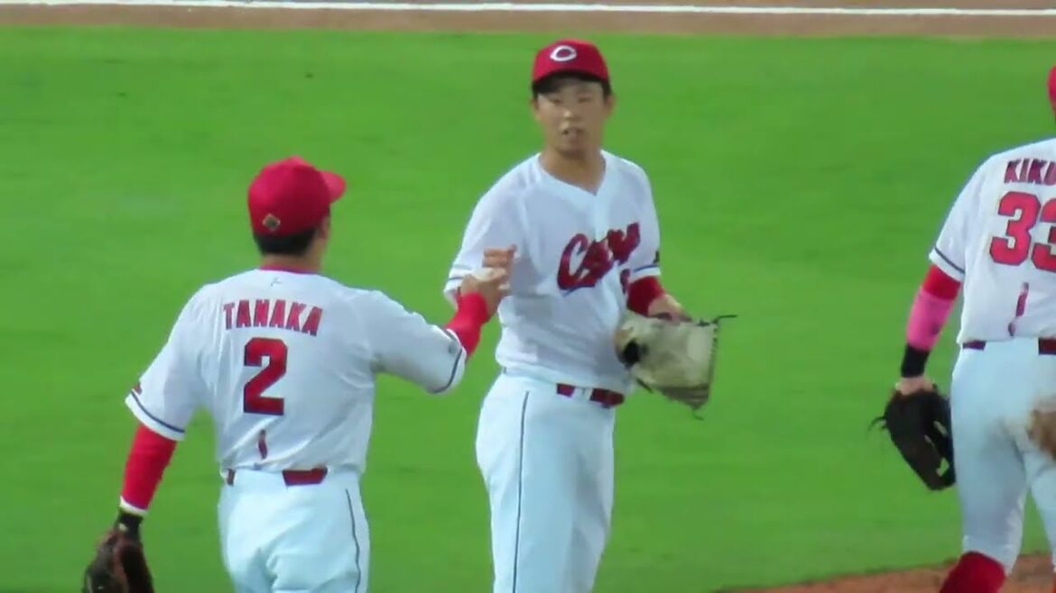 カープ玉村昇悟投手9回ホームランを打たれるも133球8奪三振の力投でプロ初完投💪