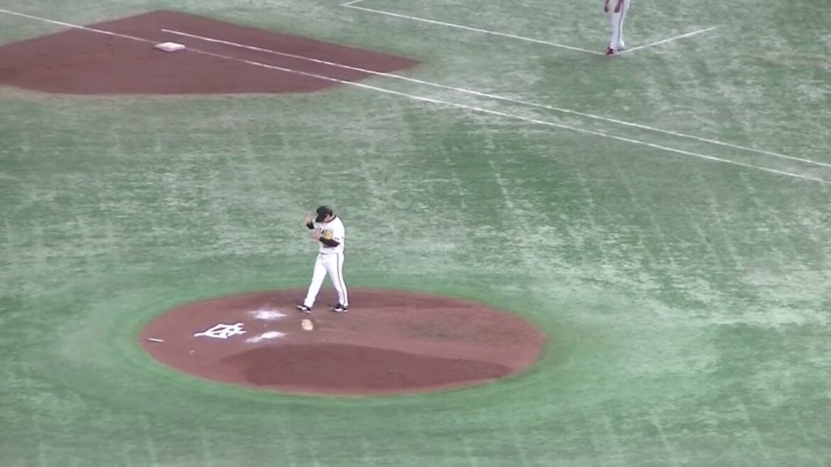 二俣翔一 高梨雄平からフォアボールを選ぶ（2024年6月28日読売ジャイアンツ対 広島カープ）