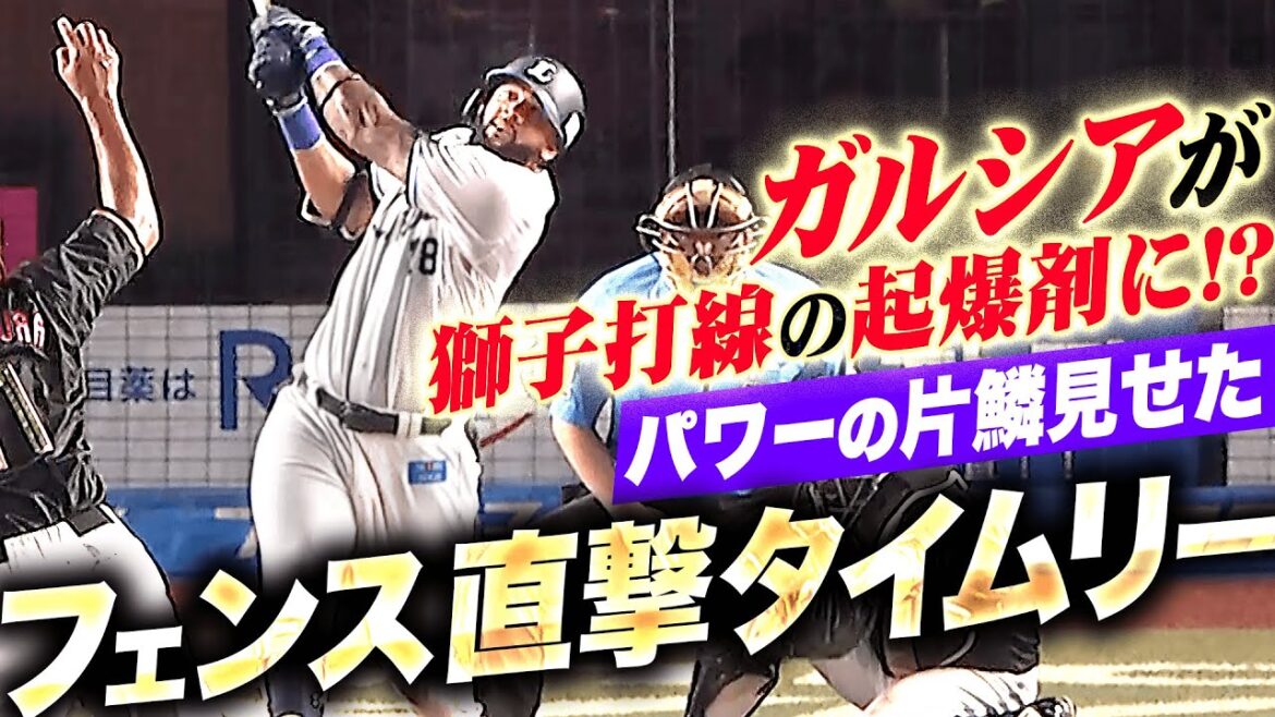 【”驚愕パワー”の片鱗】ガルシア『獅子打線の起爆剤に…来日初安打&フェンス直撃タイムリー!!』 【”驚愕パワー”の片鱗】ガルシア『獅子打線の起爆剤に…来日初安打&フェンス直撃タイムリー!!』