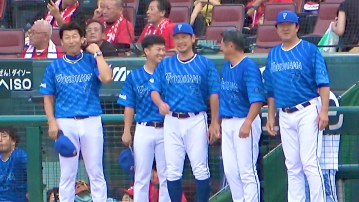 他球団ではあんまり見ないかも！ 監督コーチに遊ばれる柴田w 横浜DeNAベイスターズ 2024/7/30