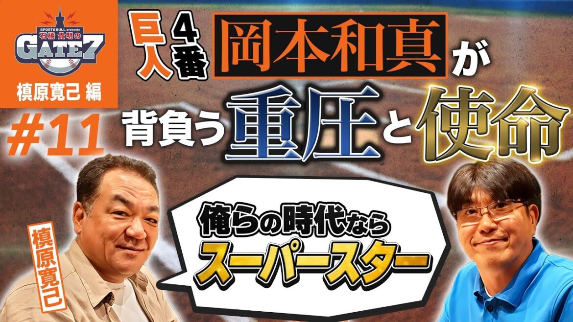 【岡本和真】槙原寛己「巨人の4番はつらいよ」その理由とは?『石橋貴明のGATE7』 【岡本和真】槙原寛己「巨人の4番はつらいよ」その理由とは?『石橋貴明のGATE7』