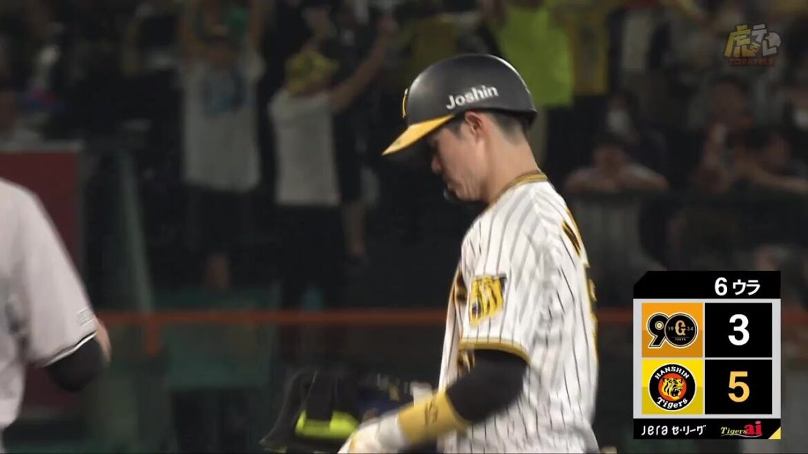 【待望】6回裏 #中野拓夢 選手のライト線タイムリーツーベースヒットで追加点！【2024/7/31Ｔ－Ｇ】