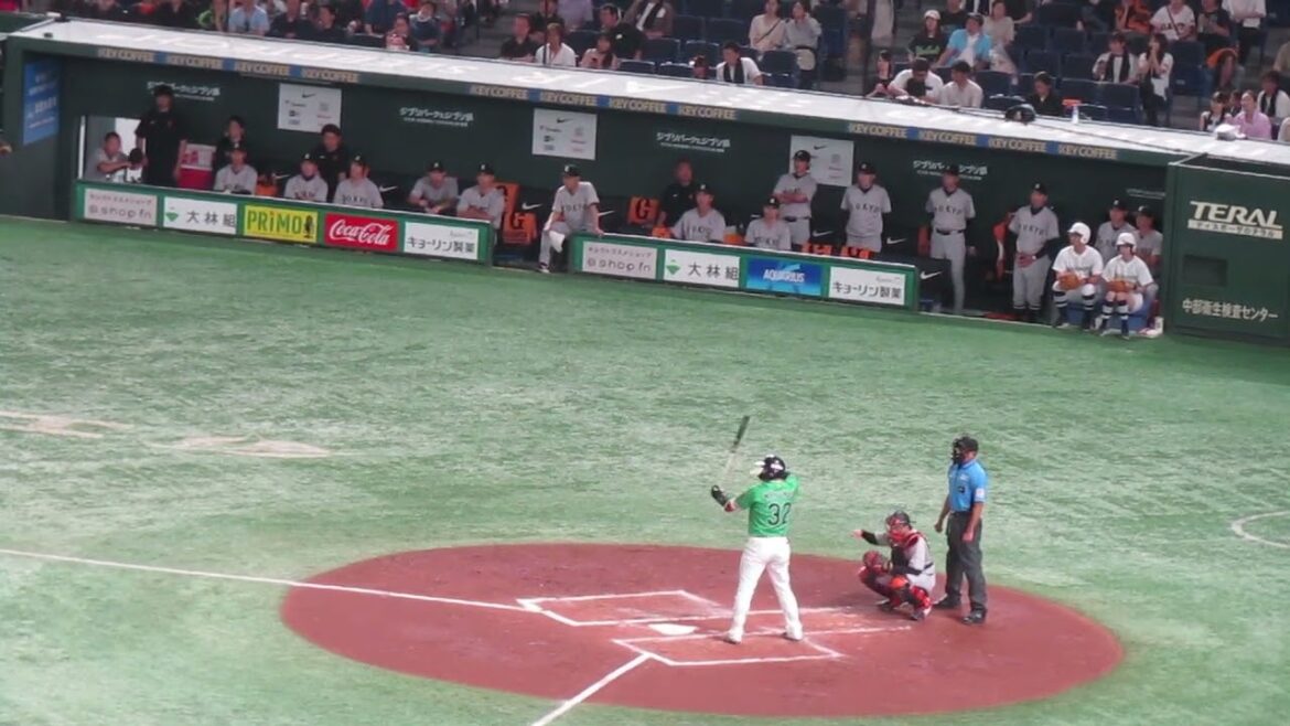 チャンスで松本直樹の三振と巨人ベンチの反応（2024年6月22日 読売ジャイアンツ対ヤクルトスワローズ）