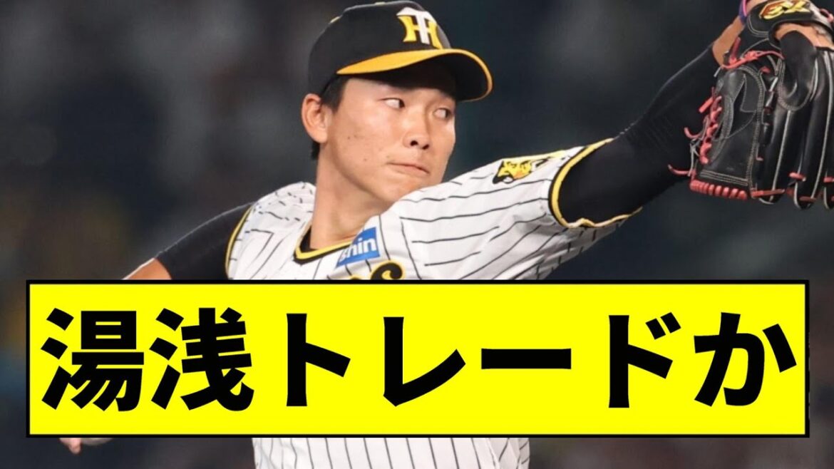【阪神】湯浅京己にトレードの可能性...【2chスレ】