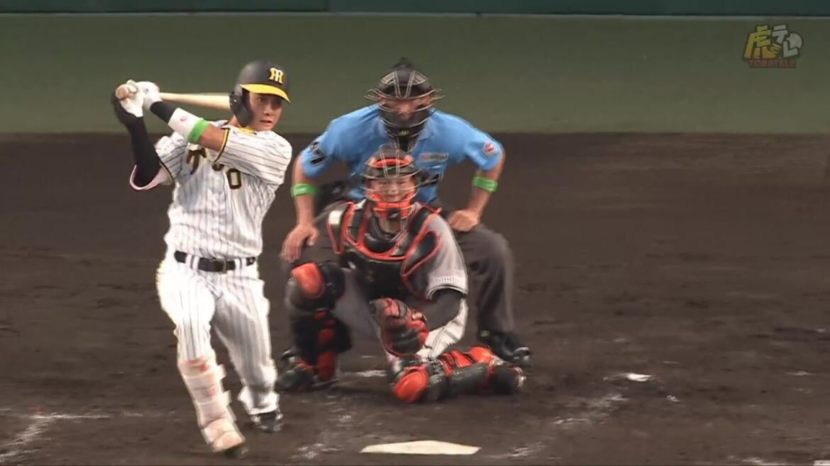 【鮮やか】3回裏、 #木浪聖也 選手が流し打ちでレフトタイムリーヒット！【2024/8/1Ｔ－Ｇ】