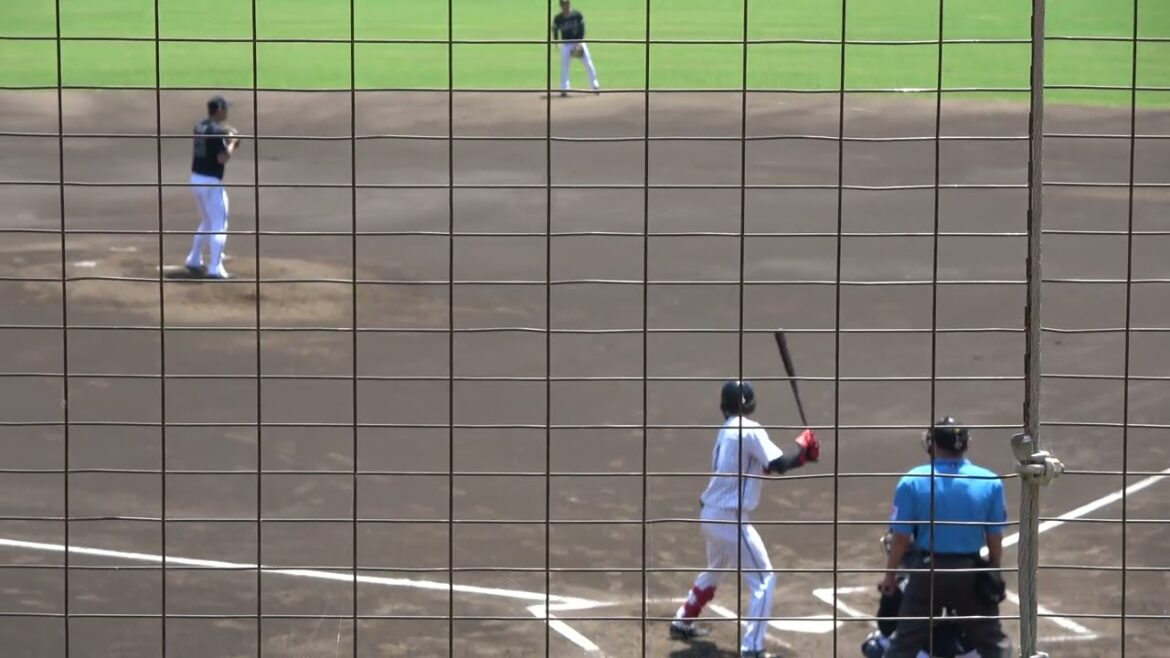 くふうハヤテベンチャーズ 増田将馬選手 第1打席 ライトフライ VS オリックスバファローズ 佐藤一磨投手 ちゅーるスタジアム