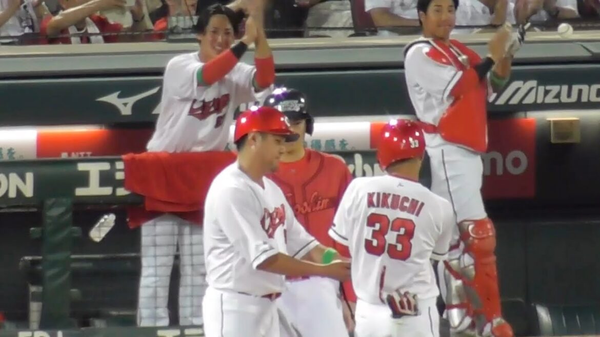 ついに試合が動く！菊池涼介が渋とくショート裏への勝ち越しタイムリーが決勝打！８回広島カープ攻撃ハイライト！2024年8月1日