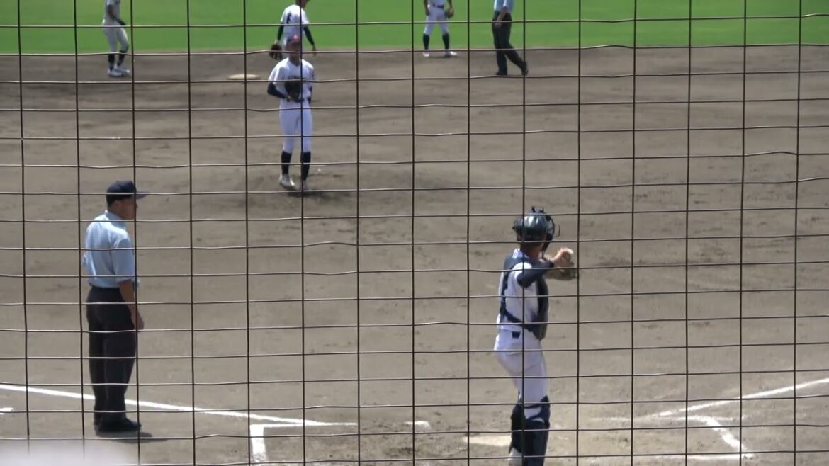 高部陸投手 投球練習 聖隷クリストファー高校 第106回全国高等学校野球選手権記念静岡大会 決勝 草薙球場