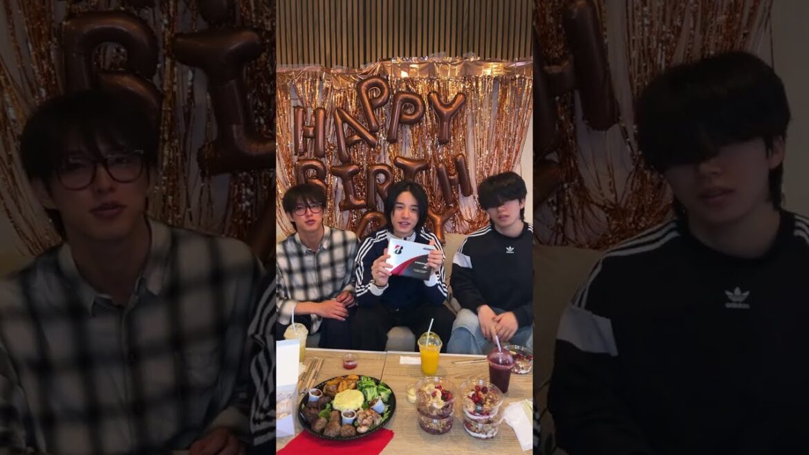 JO1 佐藤景瑚 誕生日 インスタライブ🎉 240729