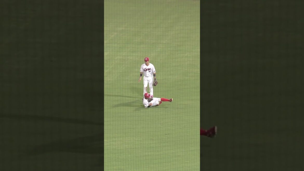 キクさん！そこはライトですやん！！すごすぎ！ #広島東洋カープ #広島 #野球