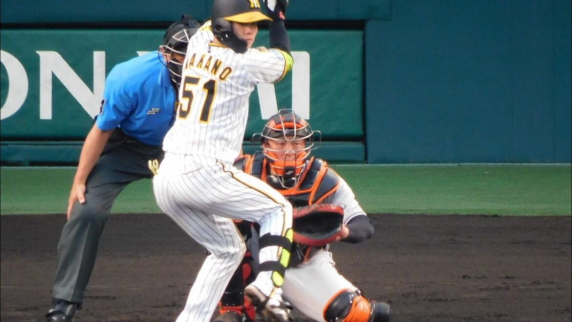 【ベリーグッドなタイムリー】中野拓夢 １点差に詰められた嫌な流れを断ち切るタイムリー2ベース 登場曲に使用しているベリーグッドマンのライブの直後に打った!!