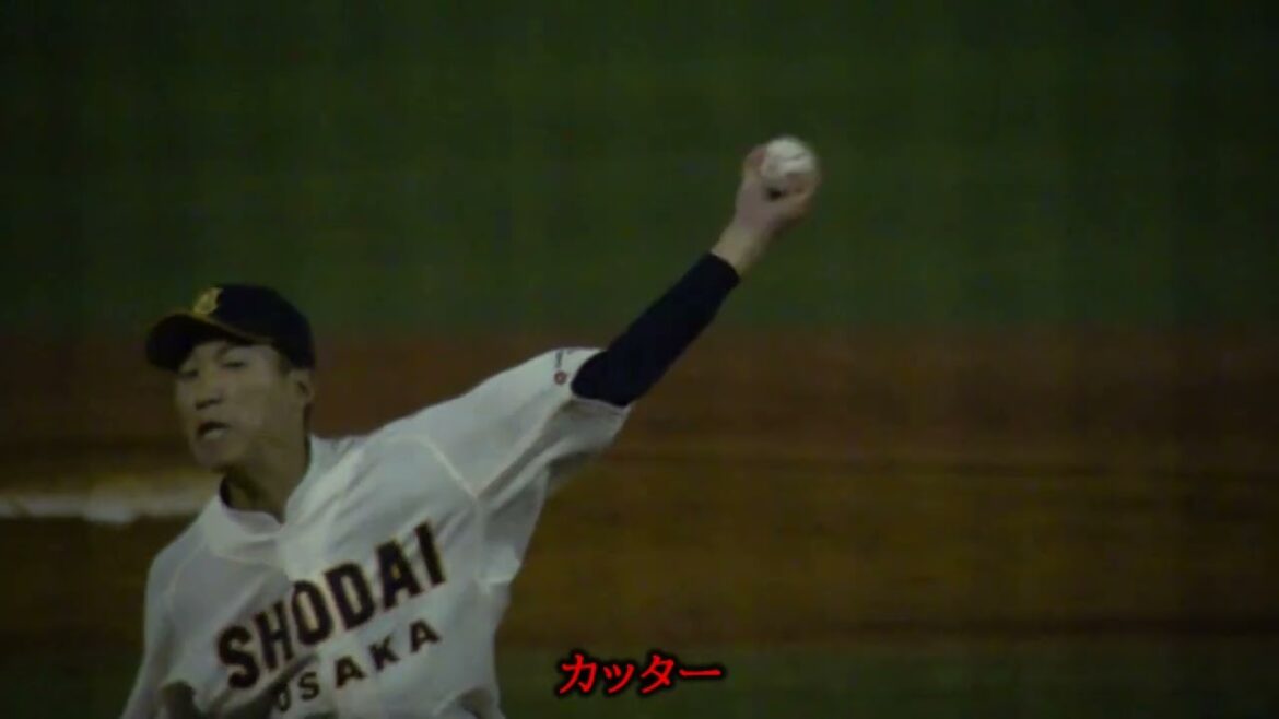 橋本侑樹のスロー映像【2019中日2位指名】撮影：2019年11月