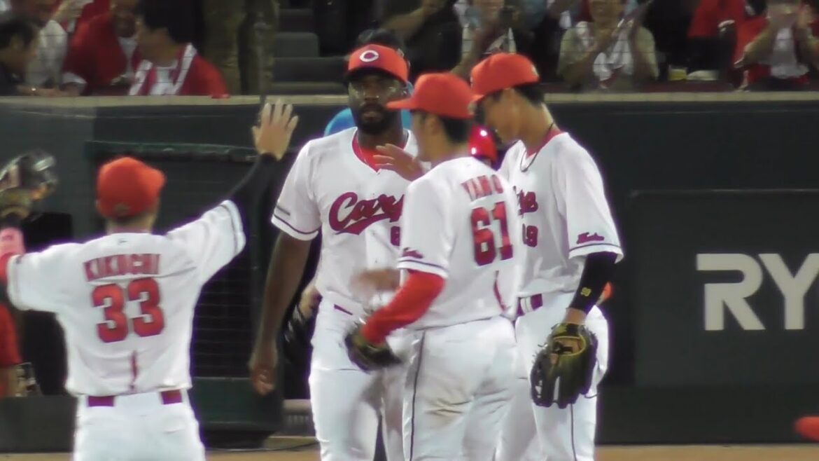 ９回、ベンチ外の栗林に代わりハーンが締める！圧巻の3凡10球、広島カープ勝利の瞬間ハイライト！2024年8月2日