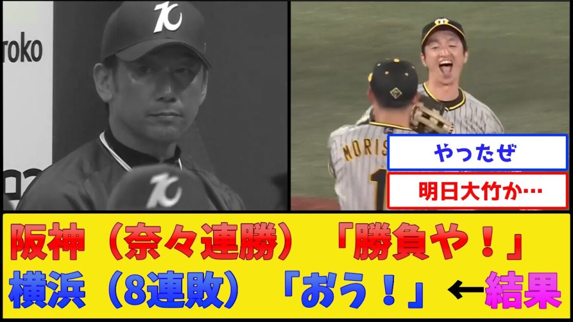 横浜vs阪神、案の定の結果で終わる【横浜DeNAベイスターズvs阪神タイガース】【プロ野球なんJ 2ch プロ野球反応集】 横浜vs阪神、案の定の結果で終わる【横浜DeNAベイスターズvs阪神タイガース】【プロ野球なんJ 2ch プロ野球反応集】
