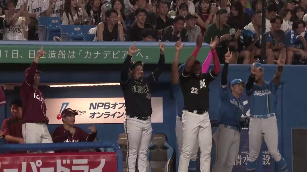 6回表、辰己涼介選手と外崎修汰選手のタイムリーヒット！ -マイナビオールスターゲーム2024・第2戦-