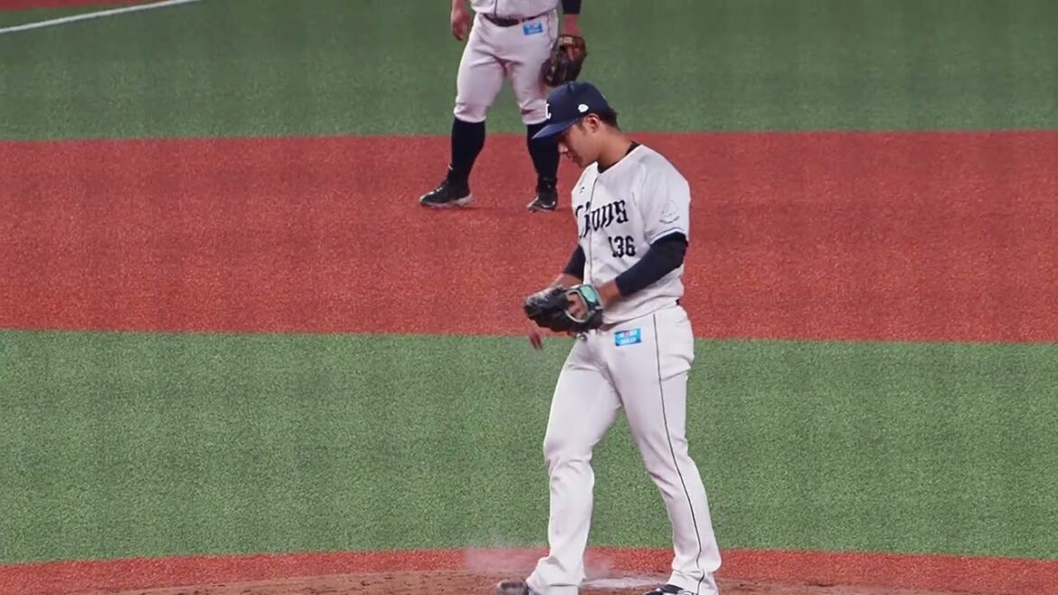 2024.07.02 埼玉西武-北海道日本ハム(ベルーナドーム) 赤上優人 投球シーン