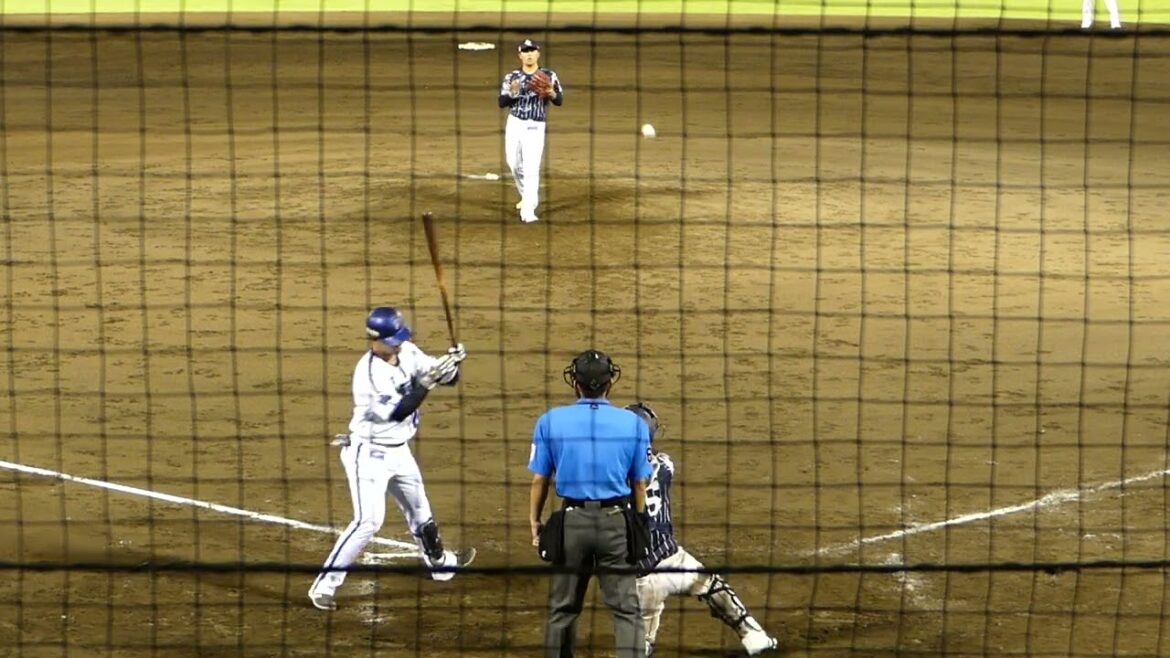 2024年8月2日イースタンリーグ 埼玉西武戦・ 8回裏 代打 九鬼 隆平 選手の打席