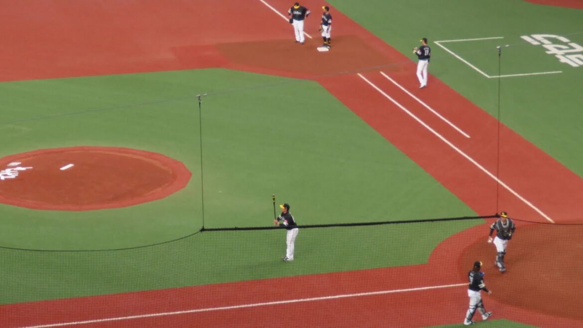 【4K画質視聴推奨】2024年3月30日 福岡ソフトバンクホークス 試合前シートノック 京セラドーム大阪にて