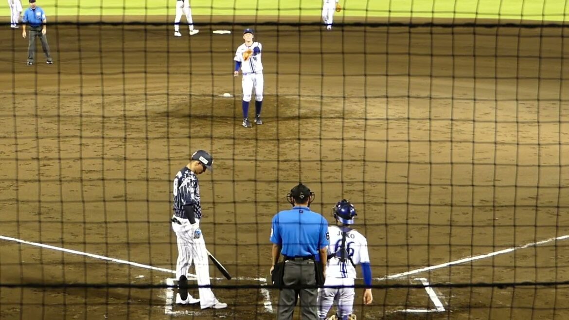 2024年8月2日イースタンリーグ 埼玉西武戦・ 6回表 長谷川 信哉 選手の第3打席