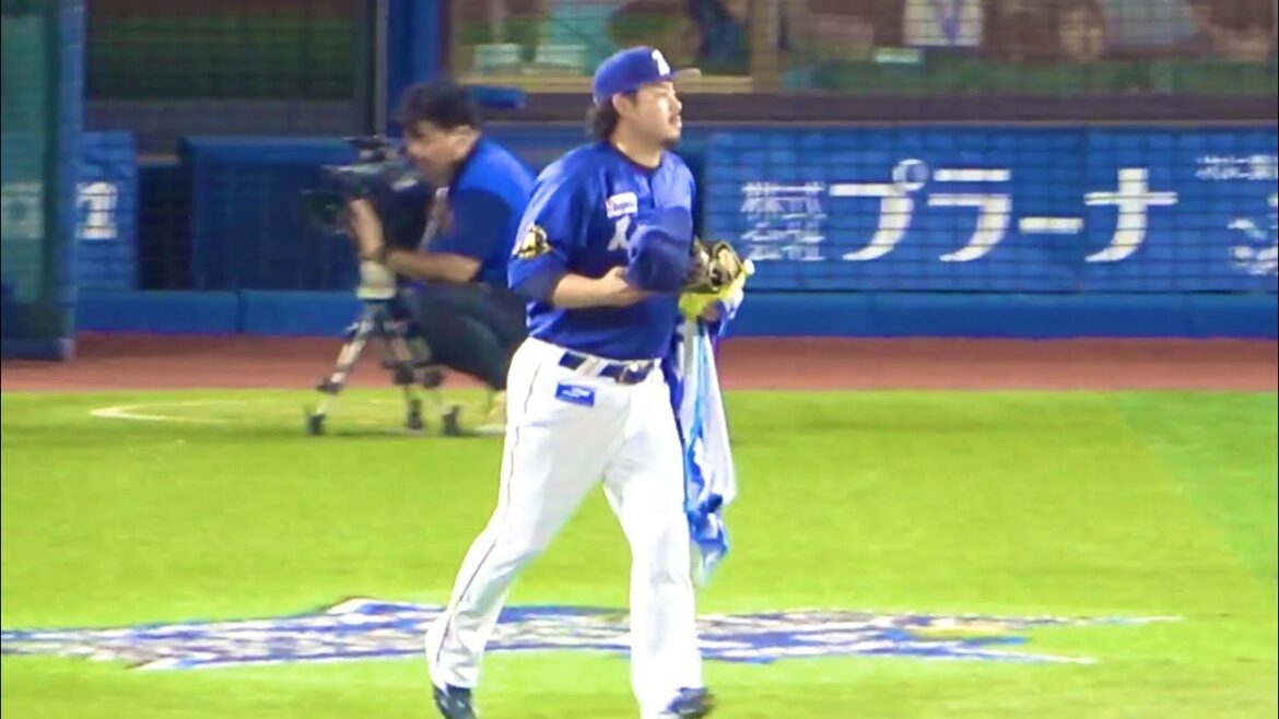佐野ちゃんのとこへ、とことこ歩くプーさんかわいいw 横浜DeNAベイスターズ  2024/8/2