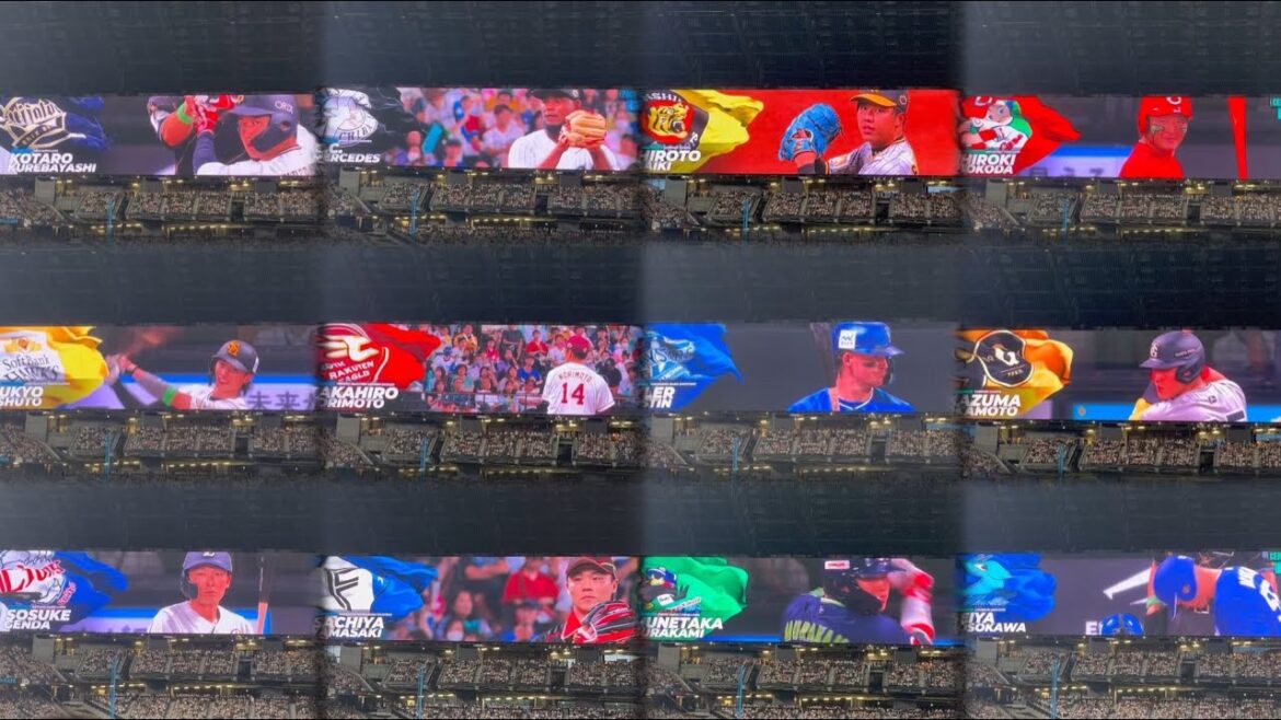 【全51曲】2024オールスター第1戦 登場曲メドレー inエスコンフィールドHOKKAIDO