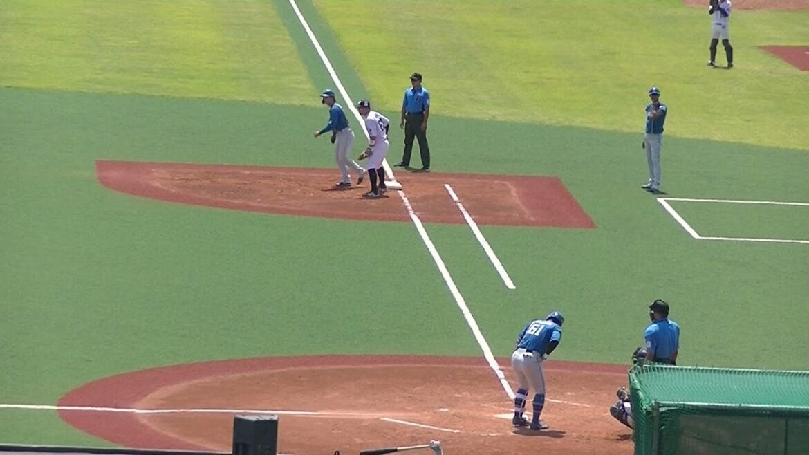 今川優馬をレフトフライに打ち取るヤクルト原樹理残る（2024年6月14日 ヤクルトスワローズ対 日本ハムファイターズ）