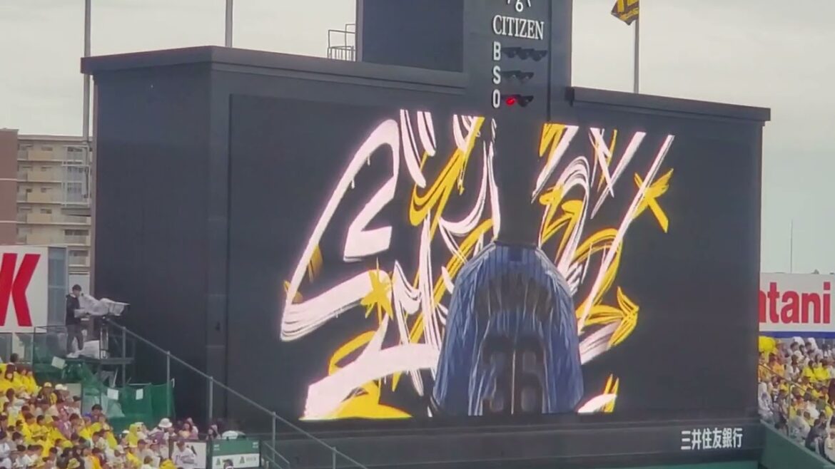 20240622　浜地真澄が登板！その間に【4連〜Winning】　横浜DeNAﾍﾞｲｽﾀｰｽﾞ　7回表@阪神甲子園球場･ﾚﾌﾄ外野