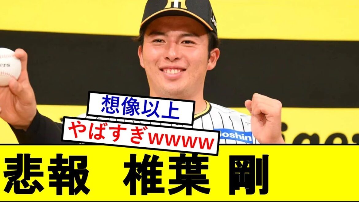 【悲報】阪神ドラ2・椎葉剛さん、とんでもないことになっていた模様wwwww【阪神タイガース】