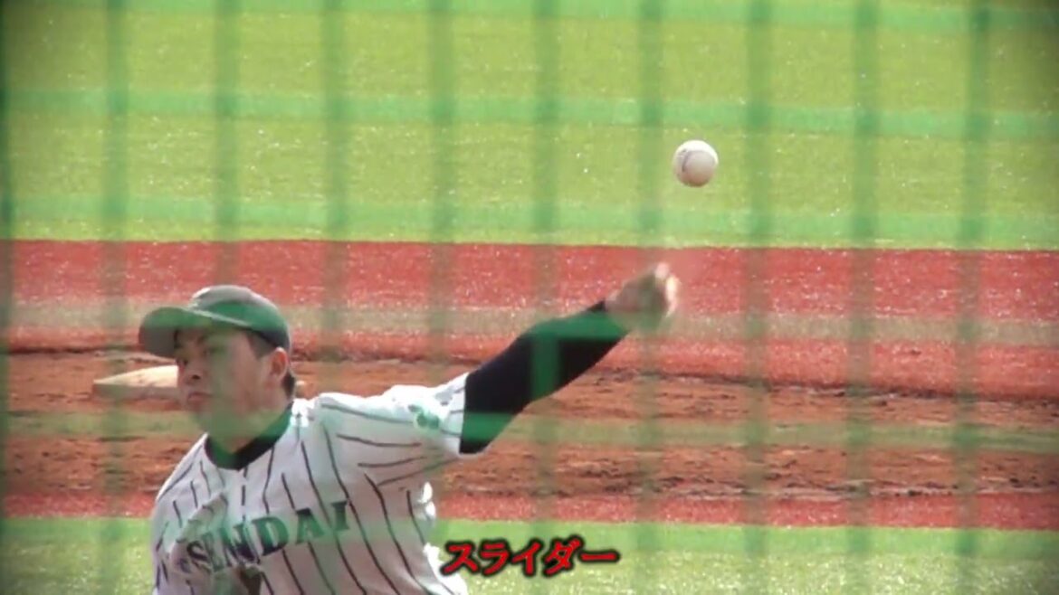 大関友久のスロー映像【2019ホークス育成2位指名】撮影：2019年10月