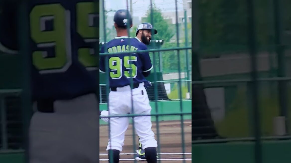 ミンゴー😆🚀ファーム1打席目いきなりソロホームラン❗ロッテ浦和球場8/2