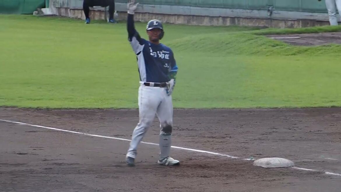 2024.07.28 オイシックス新潟-埼玉西武(柏崎市佐藤池野球場) 柘植世那 打席シーン