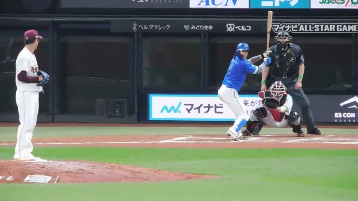 【粋な応援団】度会 オールスター初打席 父の応援歌と交互に演奏【パパ会もにっこり!?】