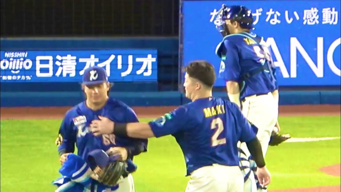 またやってる！ ボケる知野ちゃんに胸ぐら掴む牧ちゃんw 横浜DeNAベイスターズ 2024/8/3