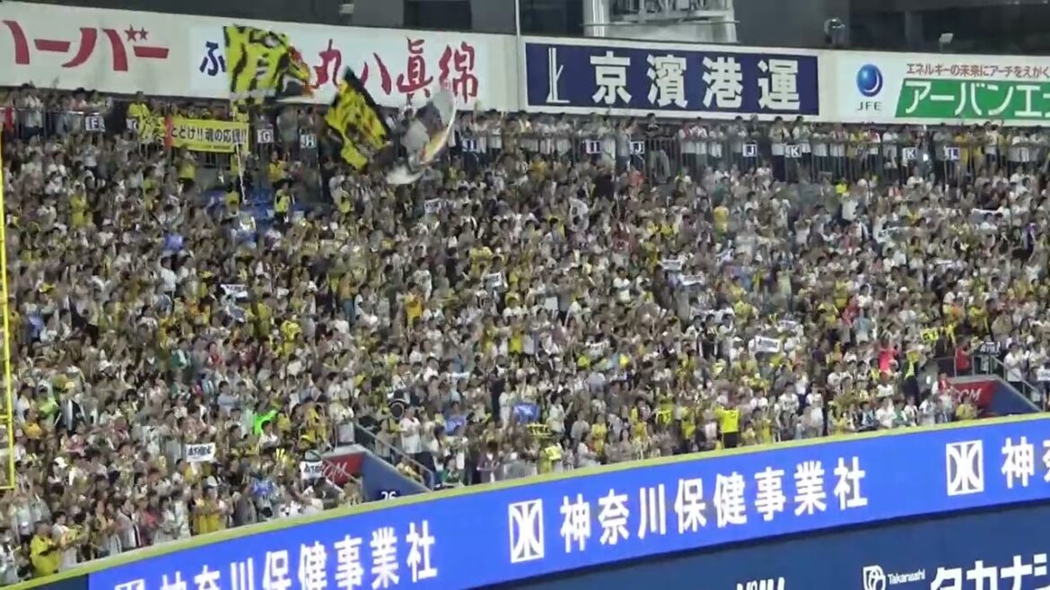 【森下翔太選手 → 六甲おろし】阪神タイガース 応援歌・チャンステーマ｜vs横浜DeNAベイスターズ 2024.08.02