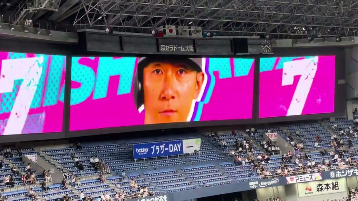 オリックス 西川龍馬 登場曲  ♪ Today's the Day  P!nk (チャンス時)