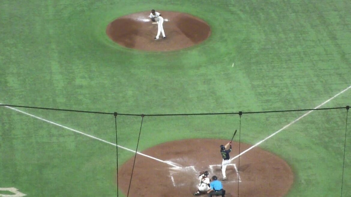 ヤクルト 西川遥輝 タイムリーヒット　巨人 vs ヤクルト　2024年8月2日(金) 東京ドーム