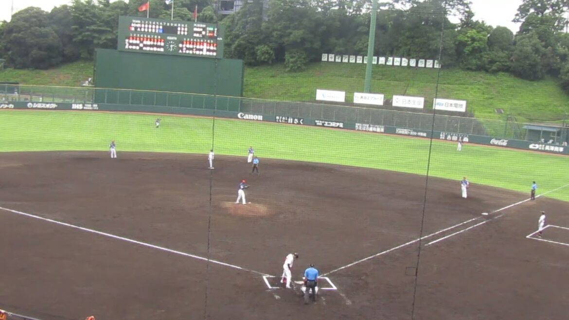 フォアボールを選ぶ増田陸＜読売ジャイアンツ対オイシックス新潟アルビレックスBC 　2024年7月9日＞