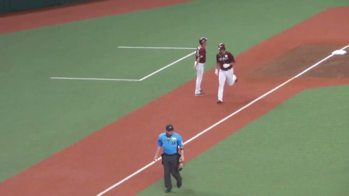 楽天 阿部寿樹 ホームラン 第5号　西武 vs 楽天　2024年8月4日(日) ベルーナドーム